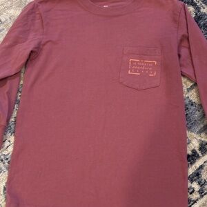 Southern Marsh Kids Long Sleeve mauve Tee
